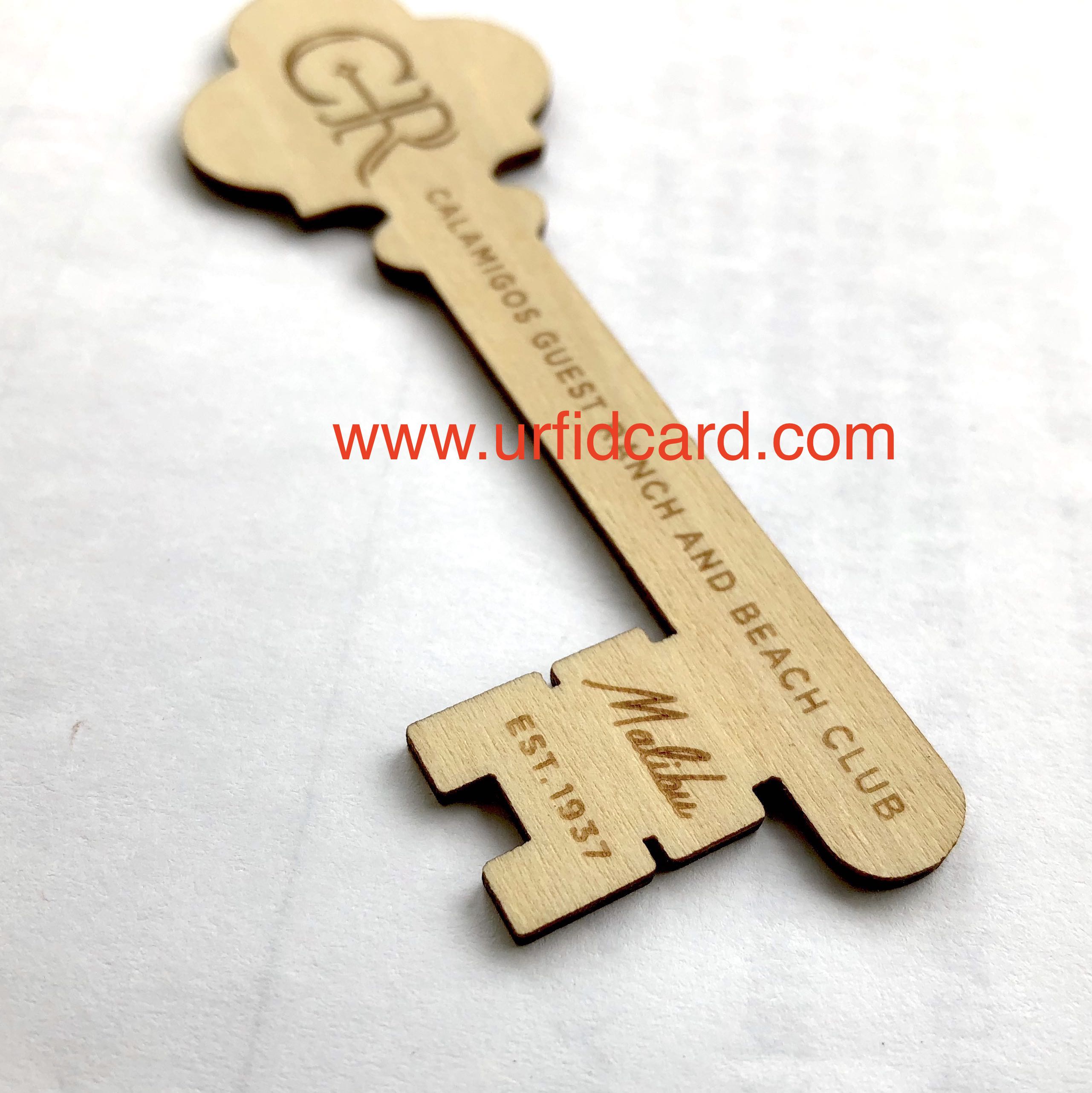 Key Shape Wood Hotel Key Cards.jpg