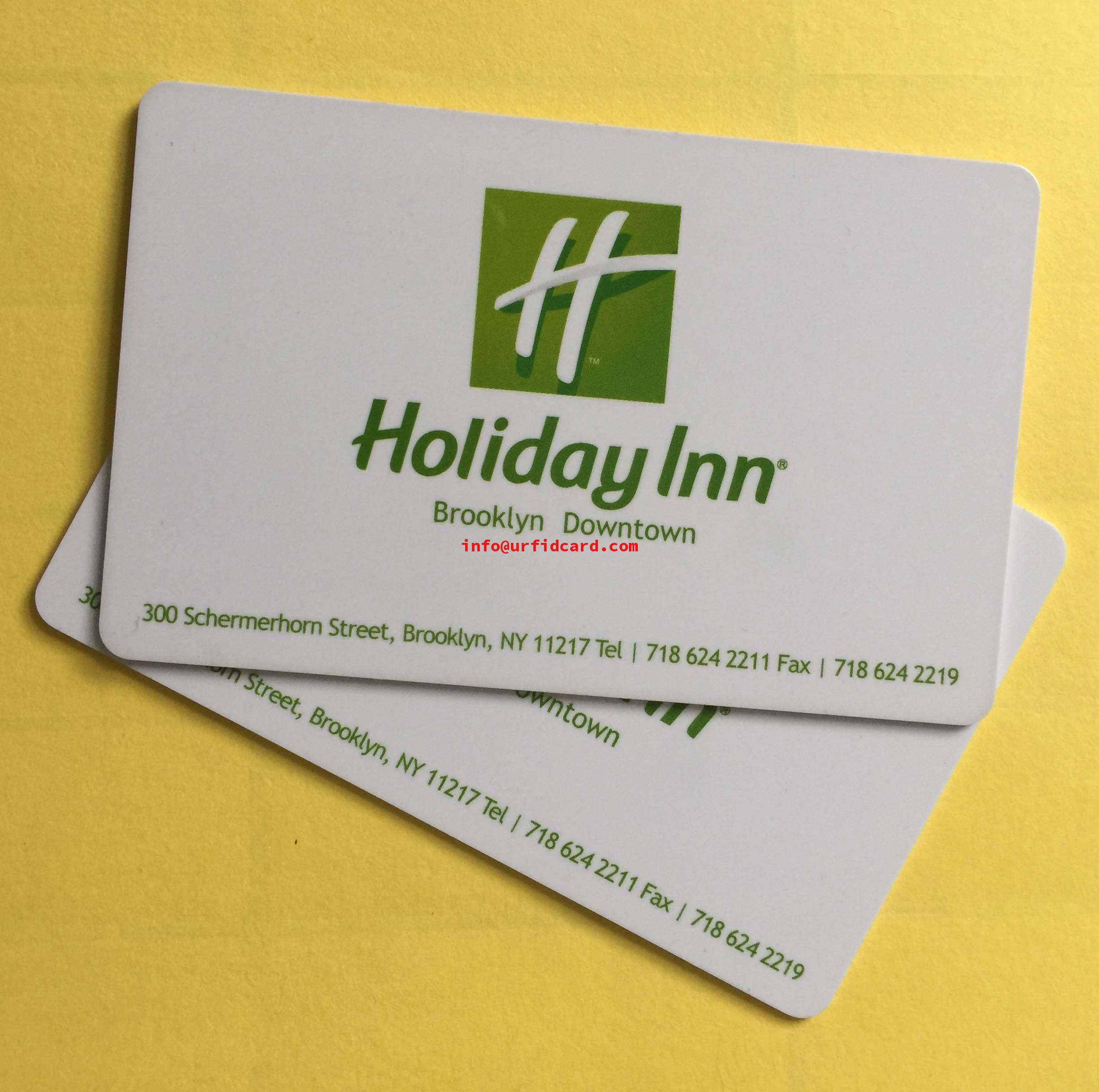 Holiday Inn hotel key cards in good price