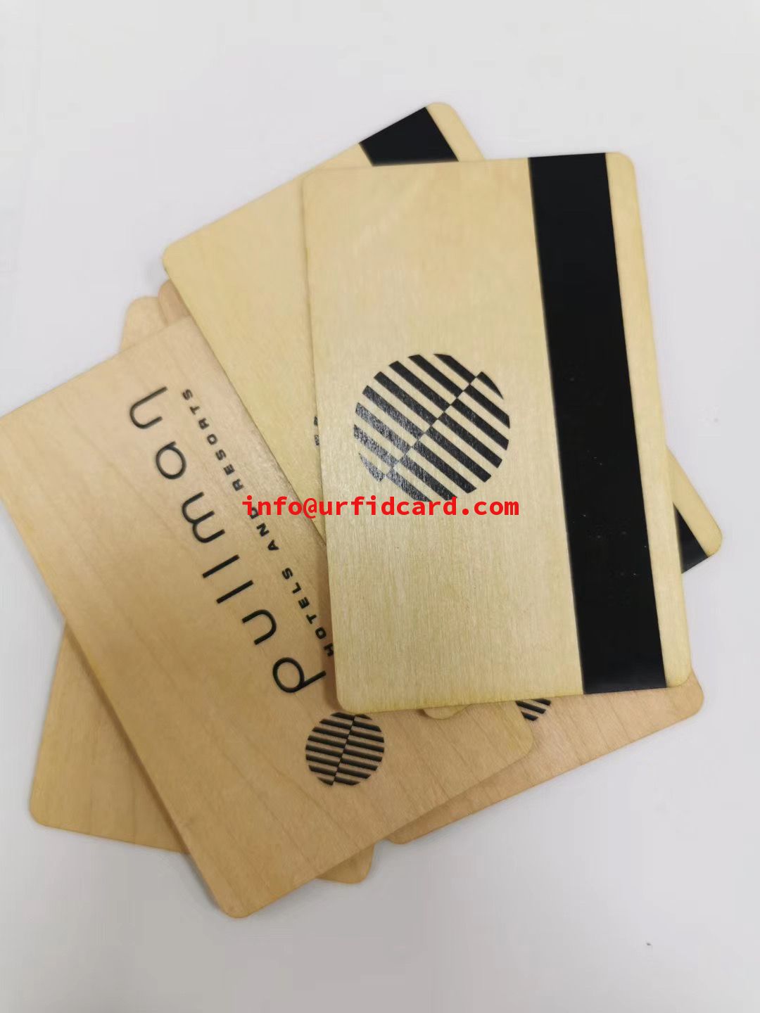 Plastic Free Sustainable Wood Magnetic Stripe Card