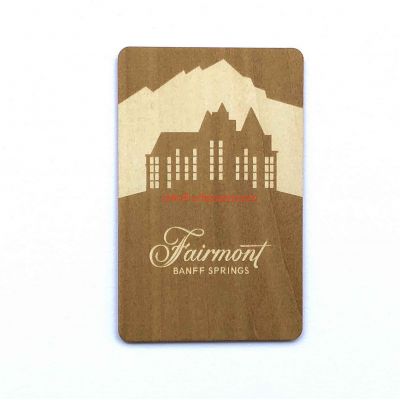Laser Engraved 1k Mifare Wood Access Cards