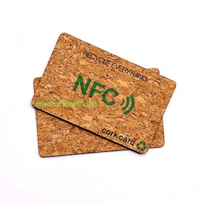 Foldable Sustainable Cork Key Card