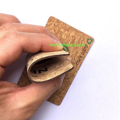 Flexible Wooden Cork Key Card
