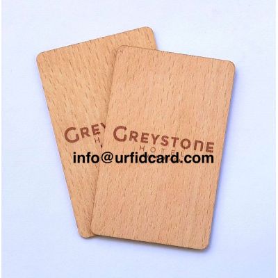 Extended Stay Key Cards With Clear Coated